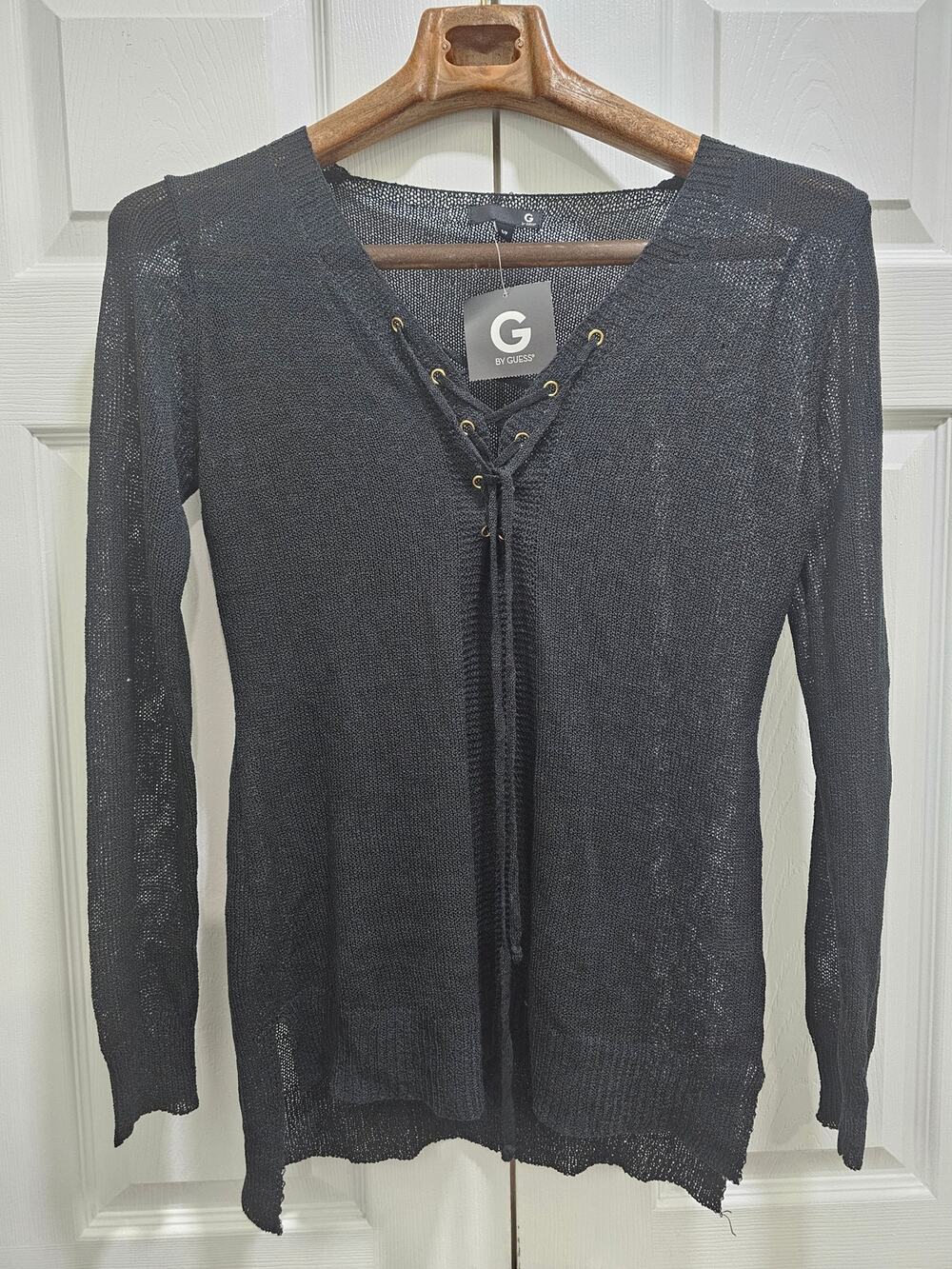 Guess Mesh top Black SIZE S New